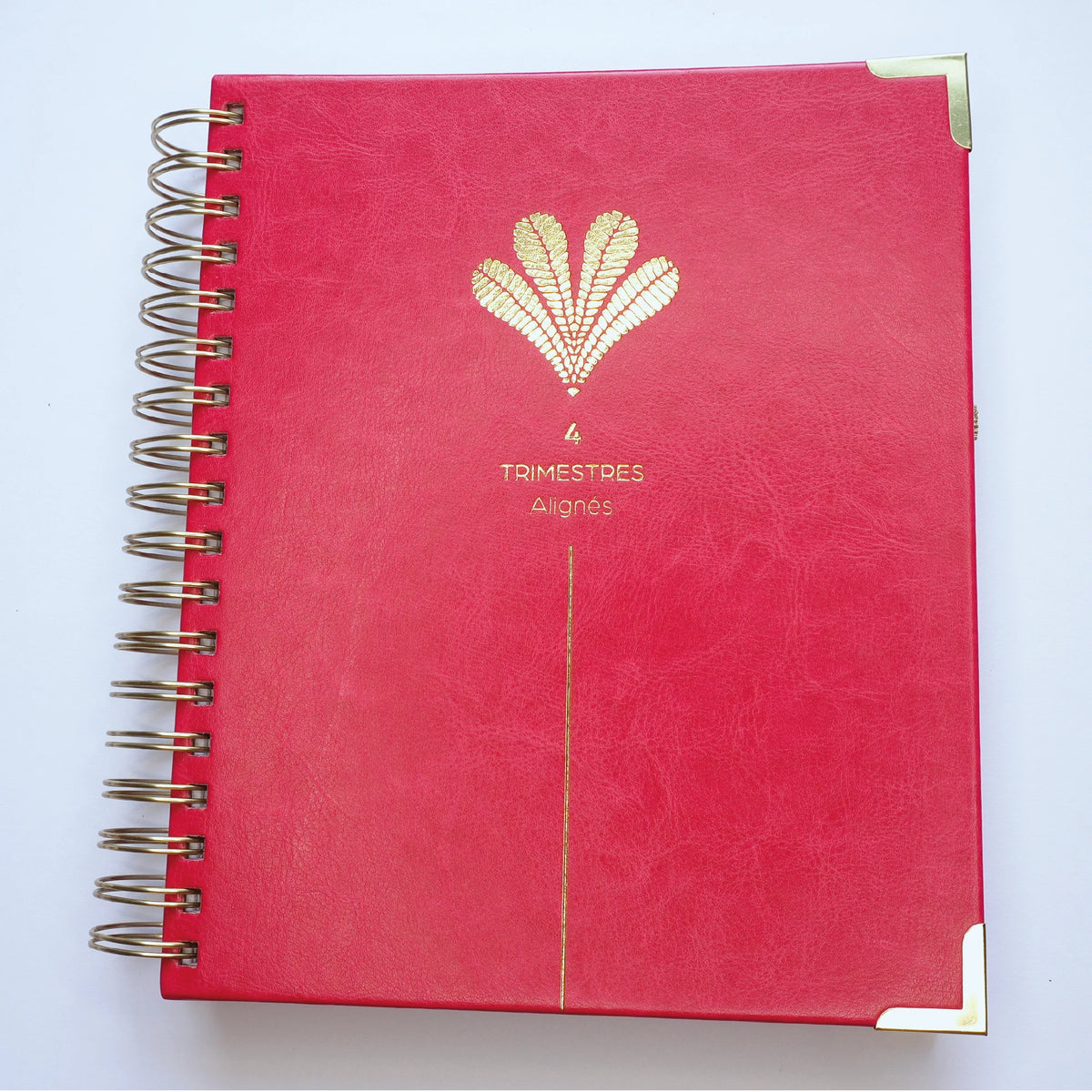 Planner Premium Non Daté 12 Mois – Objectifs, Planification Trimestrielle, Mensuelle & Hebdomadaire